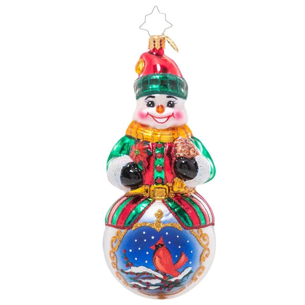 Guardian of the Forest - Glass Ornament