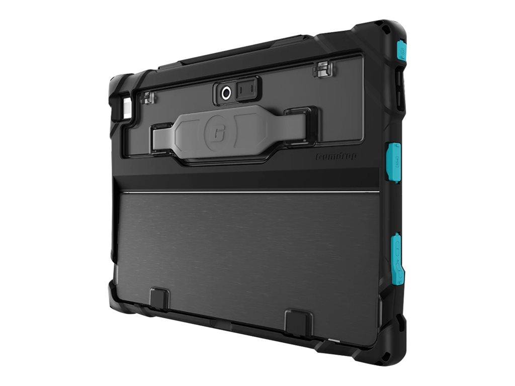 Gumdrop DropTech Series - Back cover for tablet - rugged - polycarbonate, thermoplastic polyurethane (TPU) - 12 - for Dell Latitude 01D002