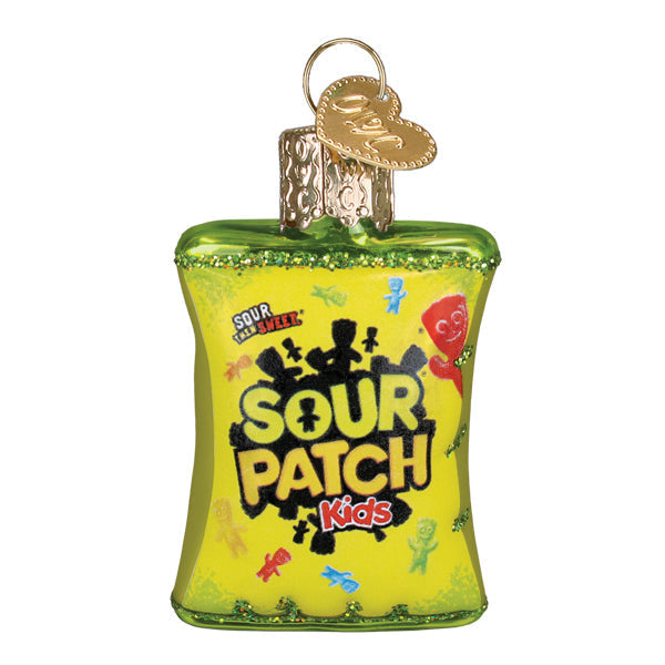 Gumdrop Mini Sour Patch Kids Glass Ornament