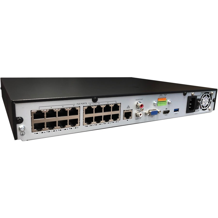 Gyration 16-Channel Network Video Recorder With PoE - 8 TB HDD