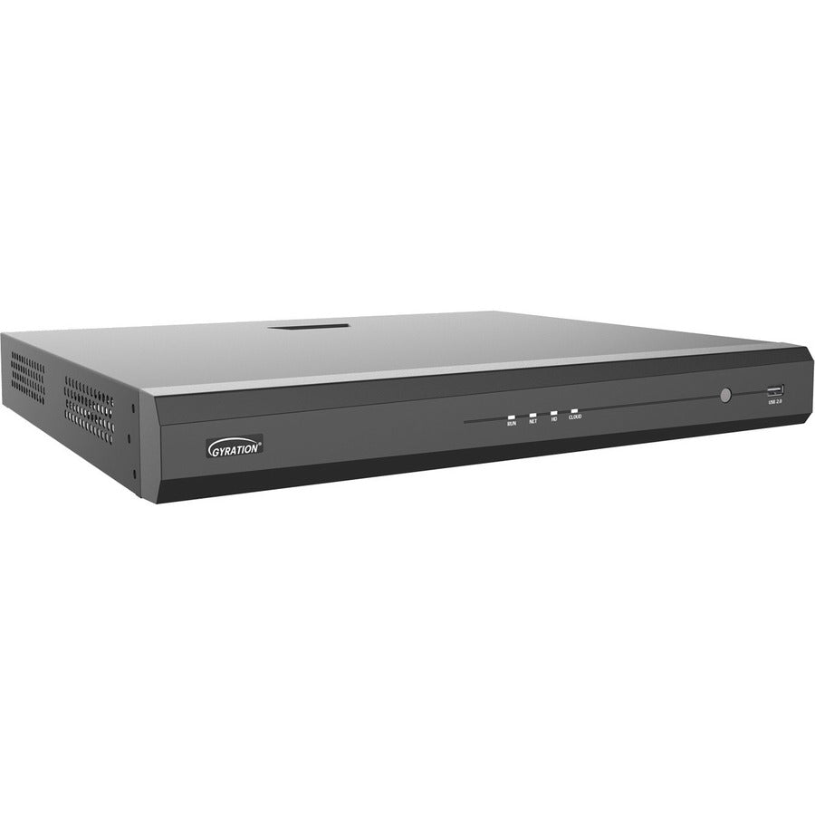 Gyration 16-Channel Network Video Recorder With PoE, TAA-Compliant - 20 TB HDD