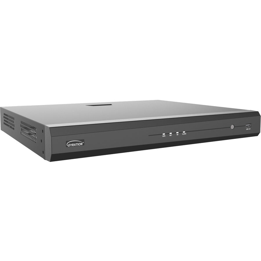 Gyration 16-Channel Network Video Recorder With PoE, TAA-Compliant - 8 TB HDD