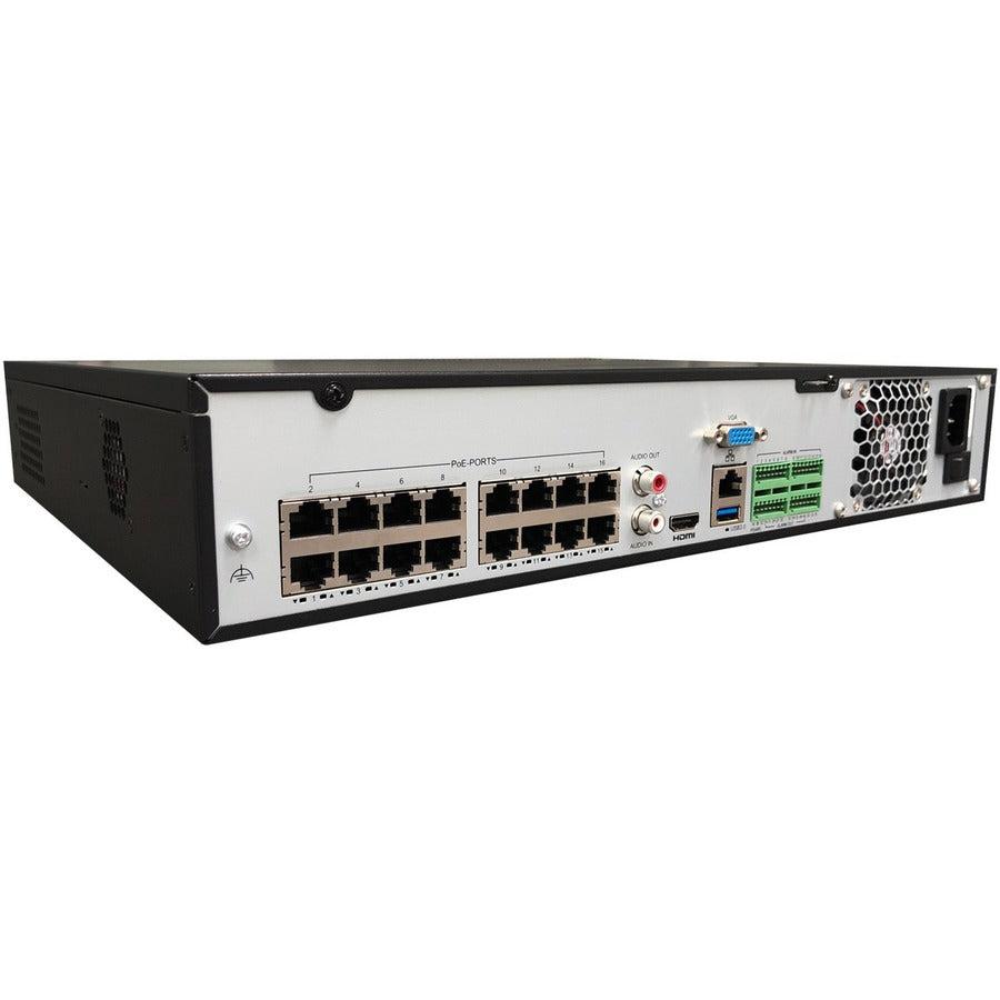 Gyration 32-Channel Network Video Recorder With PoE - 30 TB HDD