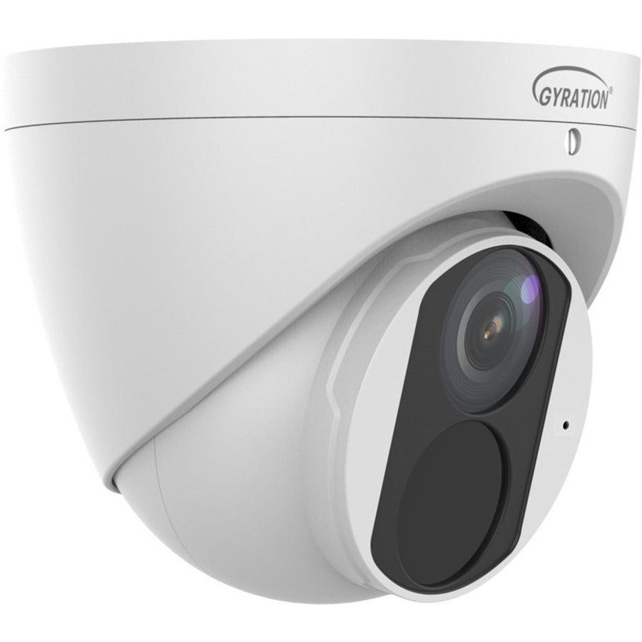 Gyration CYBERVIEW 410T-TAA 4 Megapixel Indoor/Outdoor HD Network Camera - Color - Turret - TAA Compliant