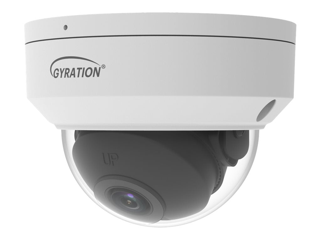 Gyration Cyberview 810D - Network surveillance camera - dome - outdoor - vandal / waterproof - color (Day&Night) - 8 MP - 3840 CYBERVIEW810D