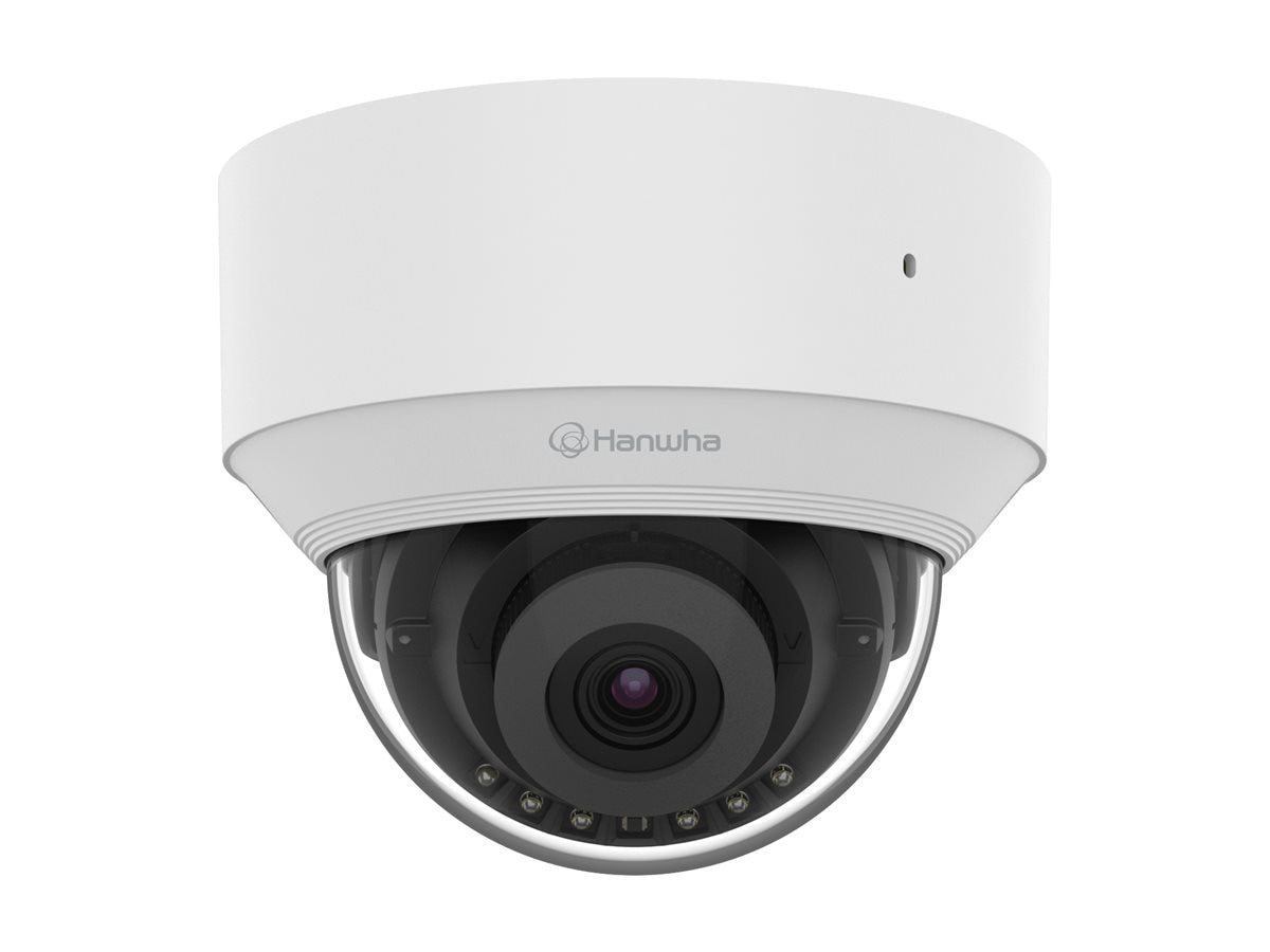 HANWHA VISION Wisenet QND-C8013R 5MP Indoor Dome Camera with AI