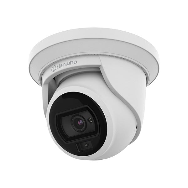 HANWHA WISENET A Series 4MP White Light Turret Camera 3mm PoE