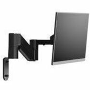 HAT Design Works 3500-250-104 Mounting Arm for Monitor - Vista Black - Landscape/Portrait