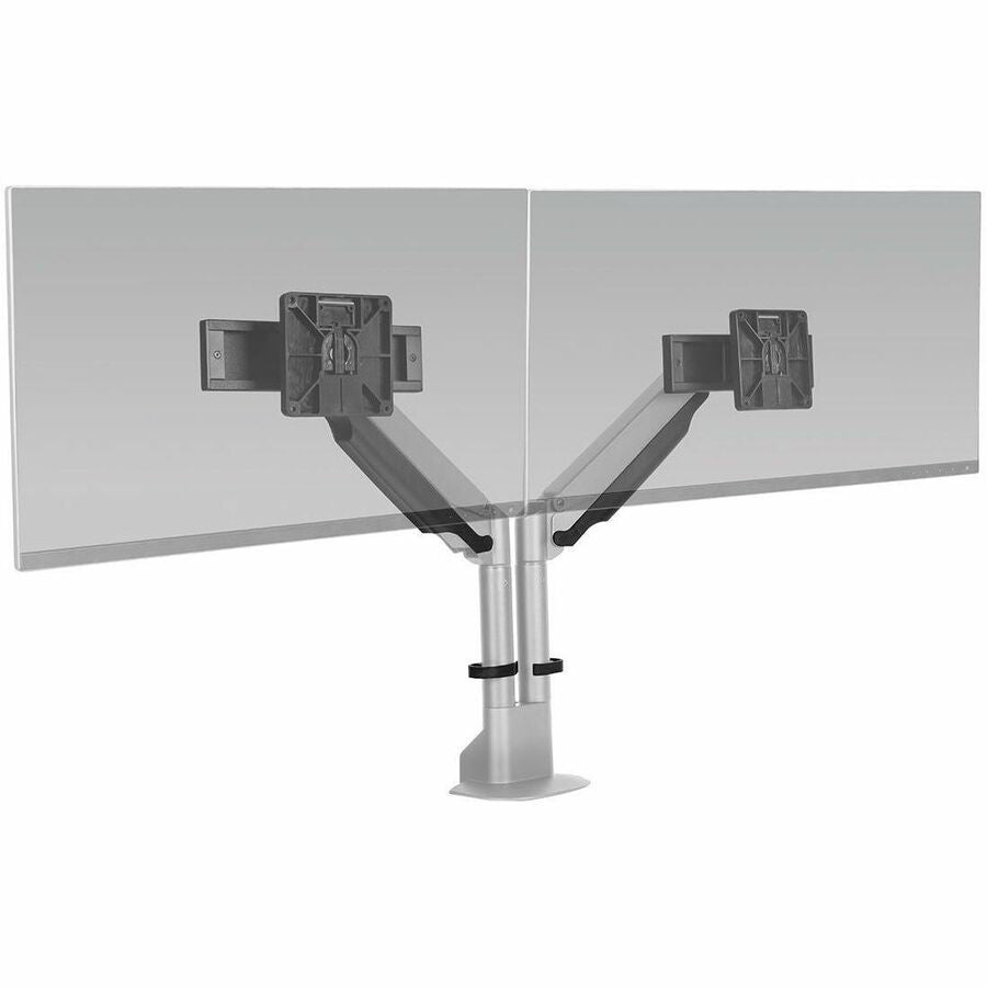HAT Design Works E2-2-124 Mounting Arm for Monitor, Display Screen - Silver -