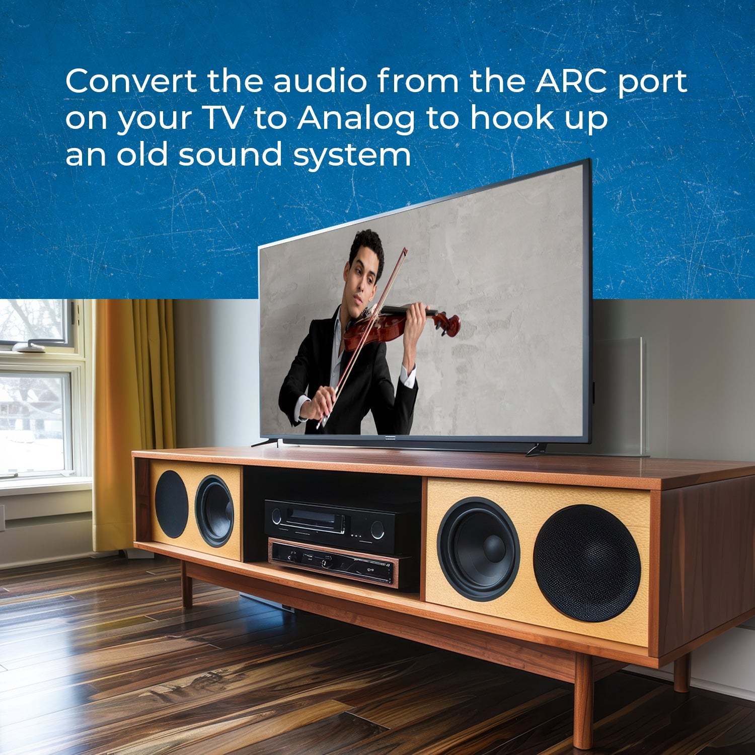 HDMI ARC/eARC to Analog Audio Converter (DA25)