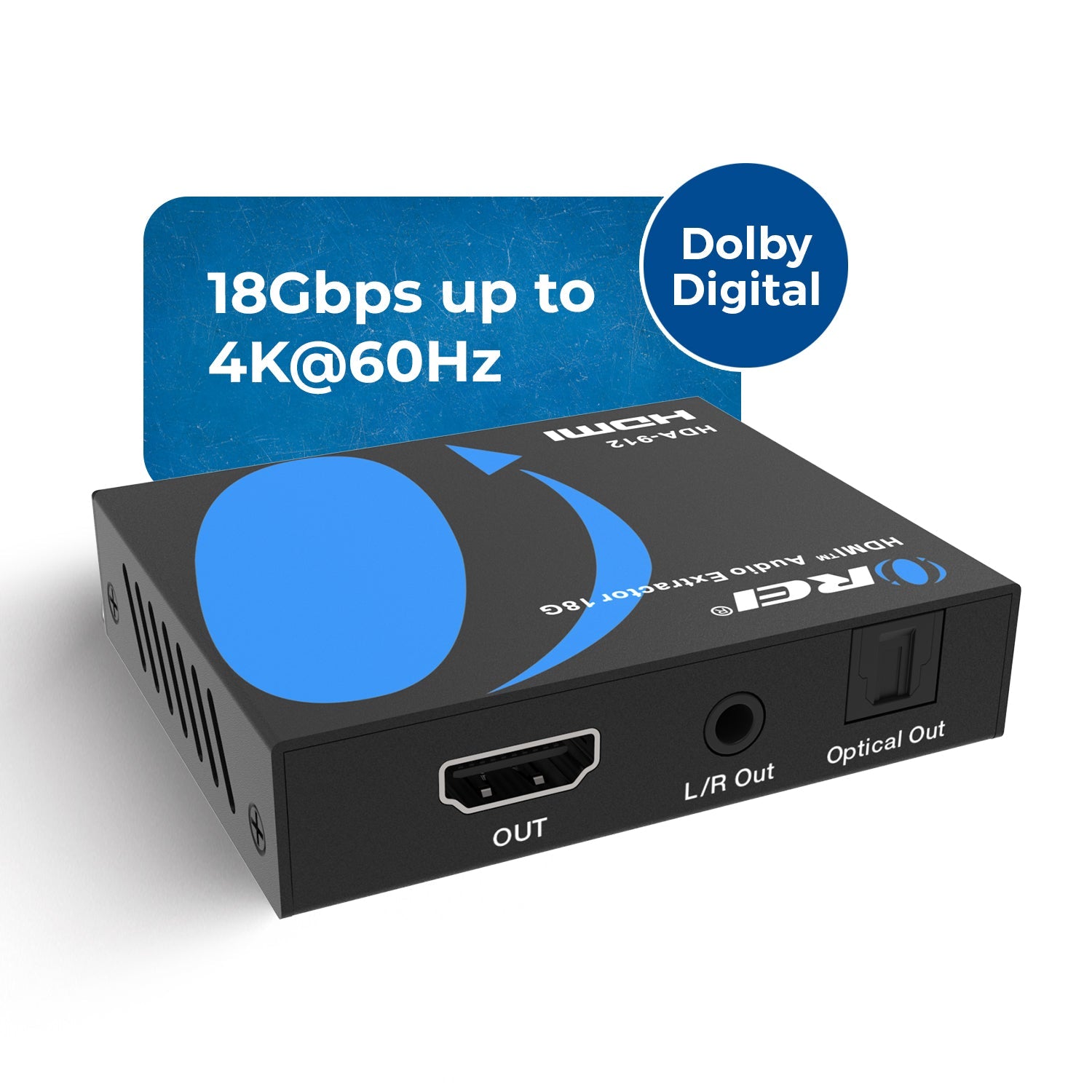 HDMI Audio Extractor Converter - SPDIF + 3.5mm Output (HDA-912)