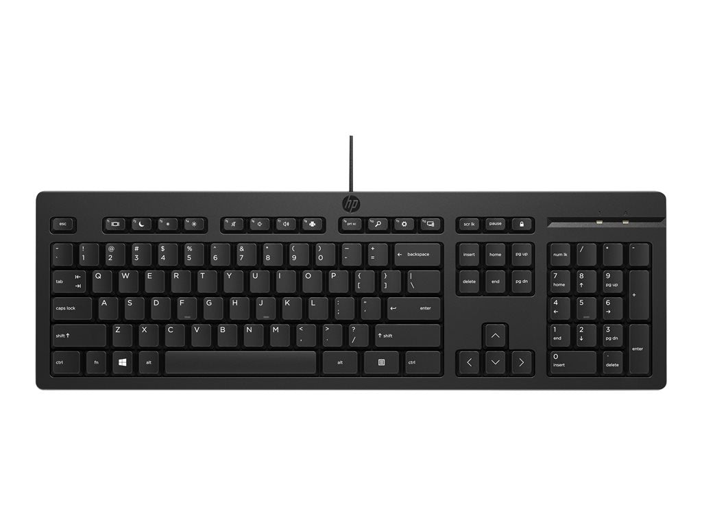HP 125 - Keyboard - USB - US - Smart Buy - for HP 34; Elite Mobile Thin Client mt645 G7; Laptop 15; Pro Mobile Thin