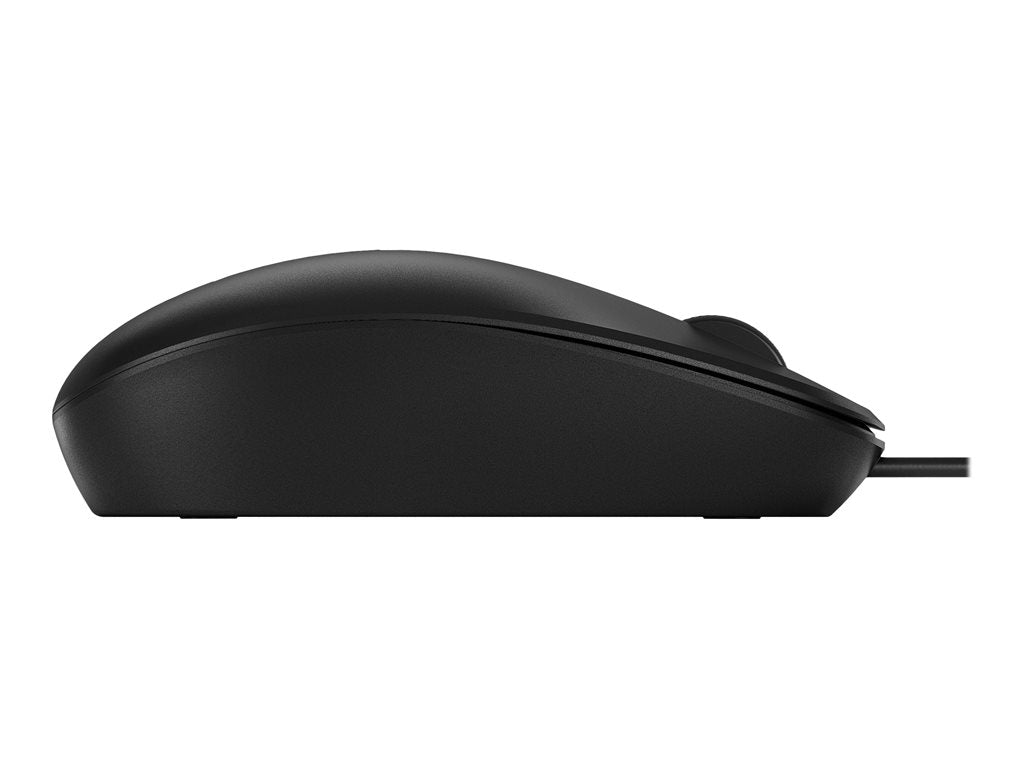 HP 125 - Mouse - wired - USB - black - CTO
