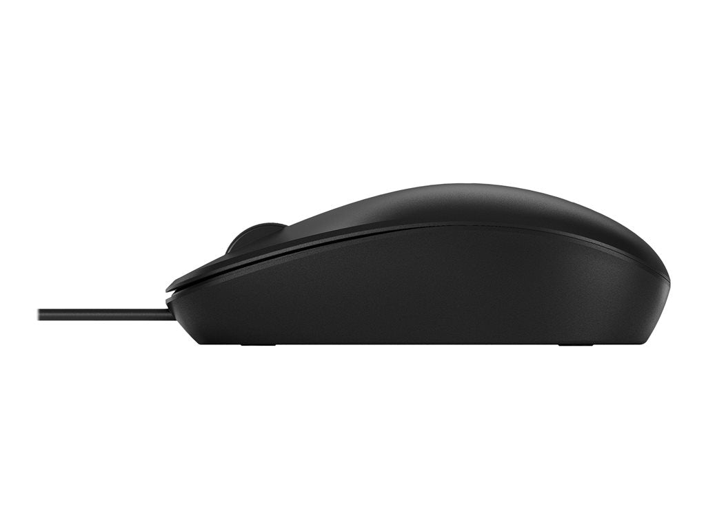 HP 125 - Mouse - wired - USB - black - CTO