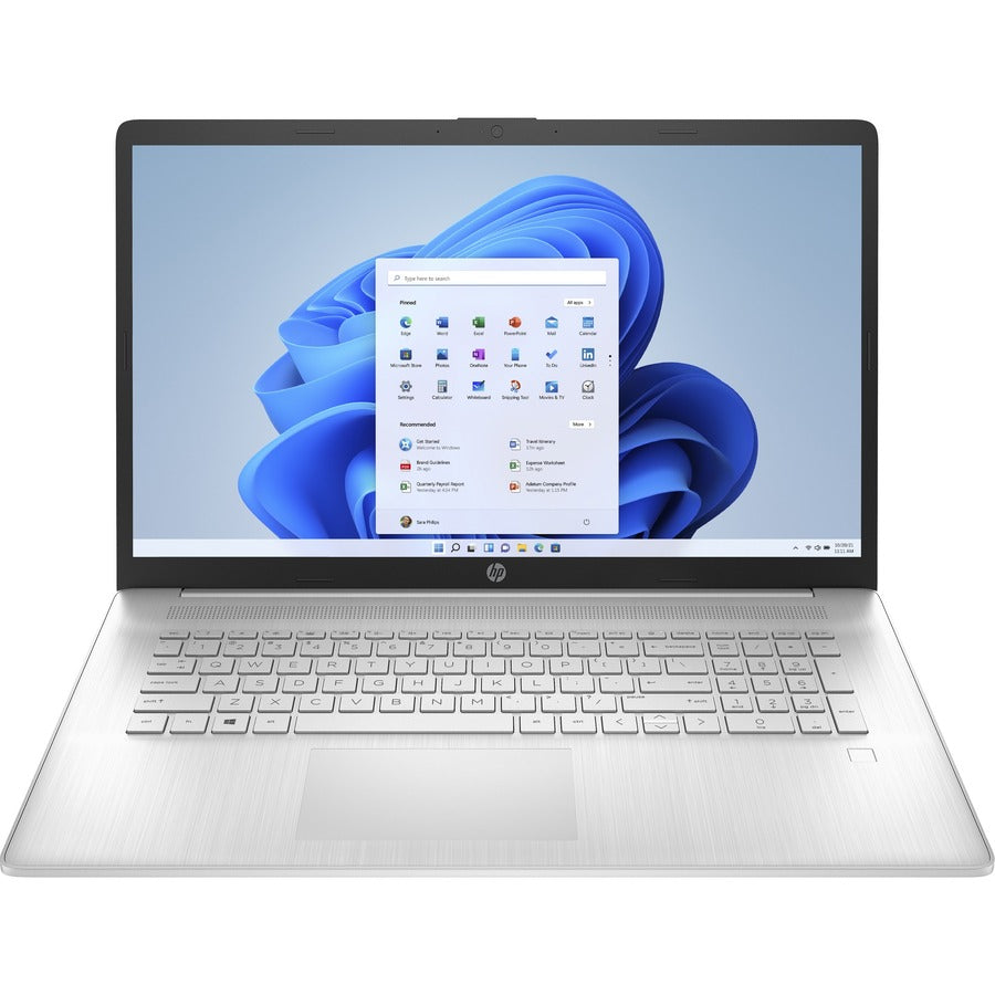 HP 17-cp0000 17-cp0007ca 17.3" Notebook - Full HD - 1920 x 1080 - AMD Ryzen 3 5300U Quad-core (4 Core) - 12 GB Total RAM - 256 GB SSD - Natural Silver - Refurbished
