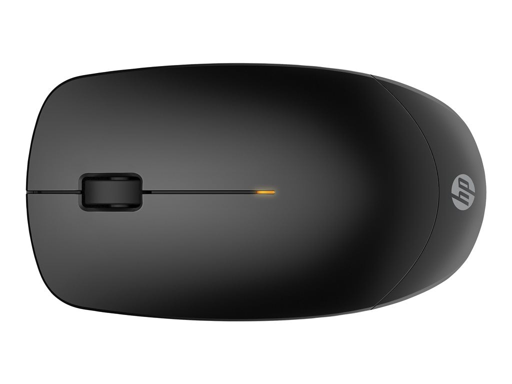 HP 235 Slim - Mouse - optical - 3 buttons - wireless - 2.4 GHz - USB wireless receiver - black - Smart Buy 4E407UT#ABL