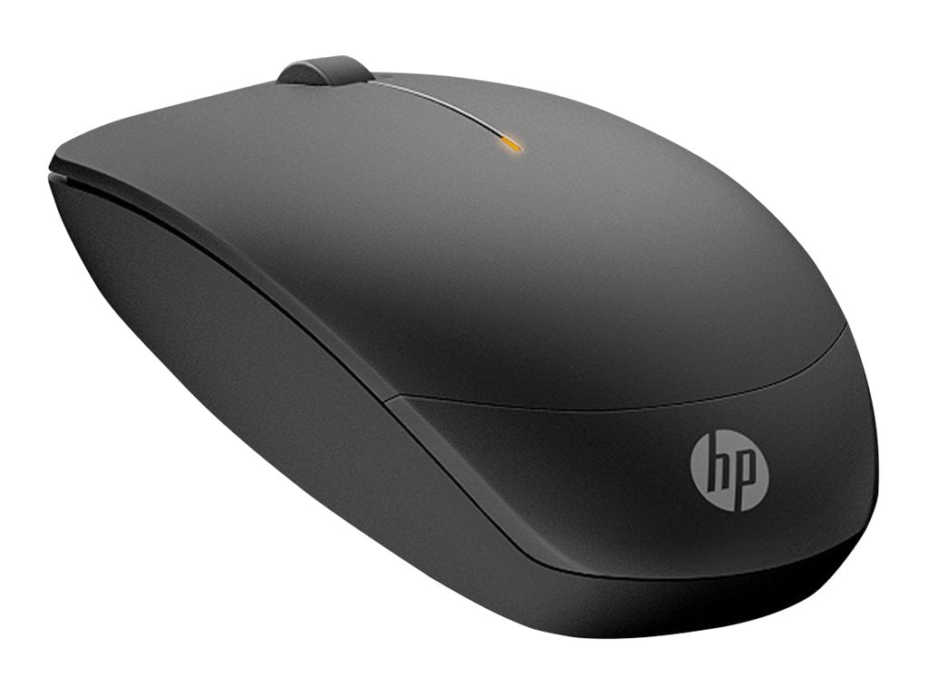 HP 235 Slim - Mouse - optical - 3 buttons - wireless - 2.4 GHz - USB wireless receiver - black - Smart Buy 4E407UT#ABL