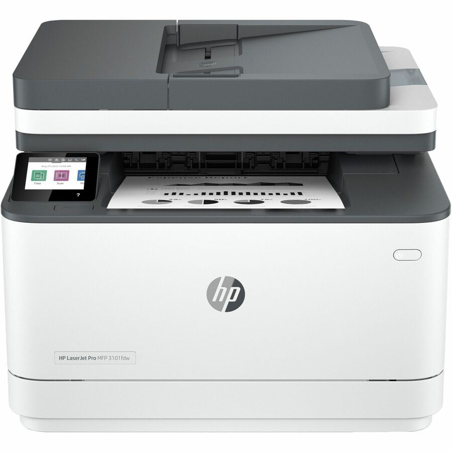 HP 3101FDW Renewed Mono MFP 35PPM Wireless Duplex Printer for Office