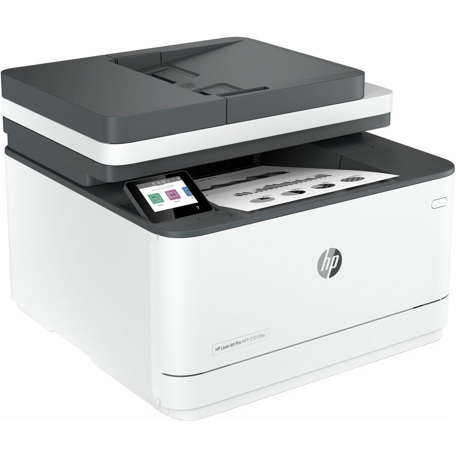 HP 3101FDW Renewed Mono MFP 35PPM Wireless Duplex Printer for Office