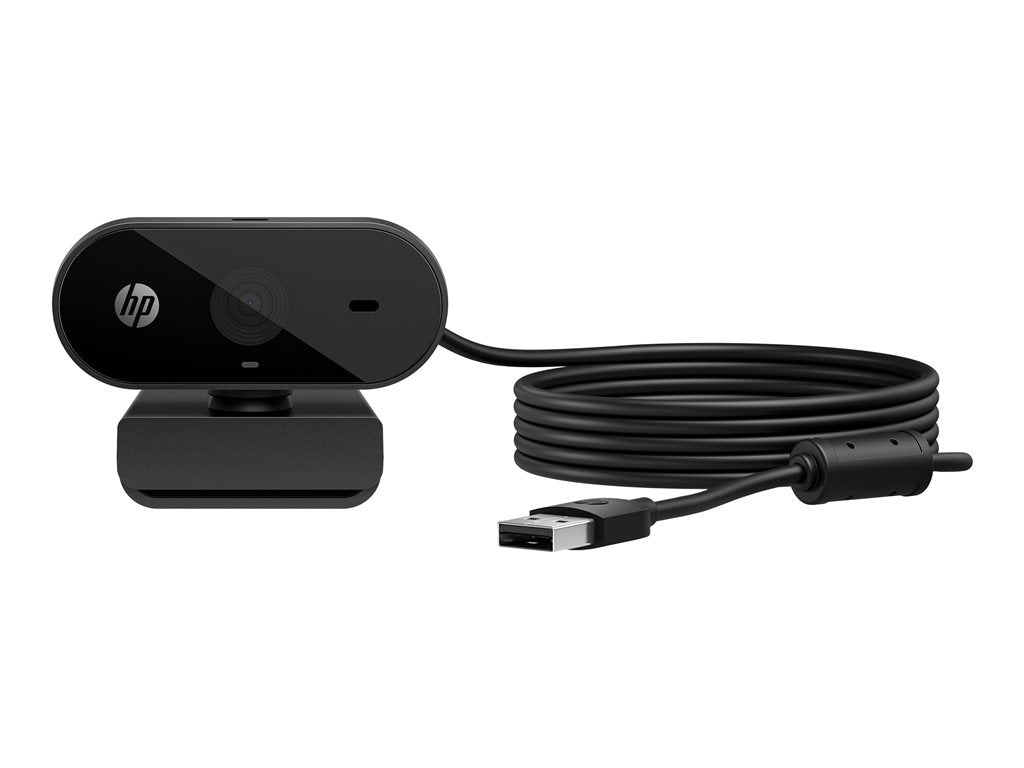 HP 325 - Webcam - pan - color - 1920 x 1080 - USB 53X27AA#ABA