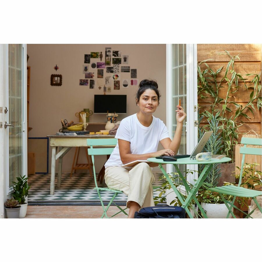 HP 350 Keyboard - Wireless Connectivity - Bluetooth - 32.81 ft - English (Canada) -