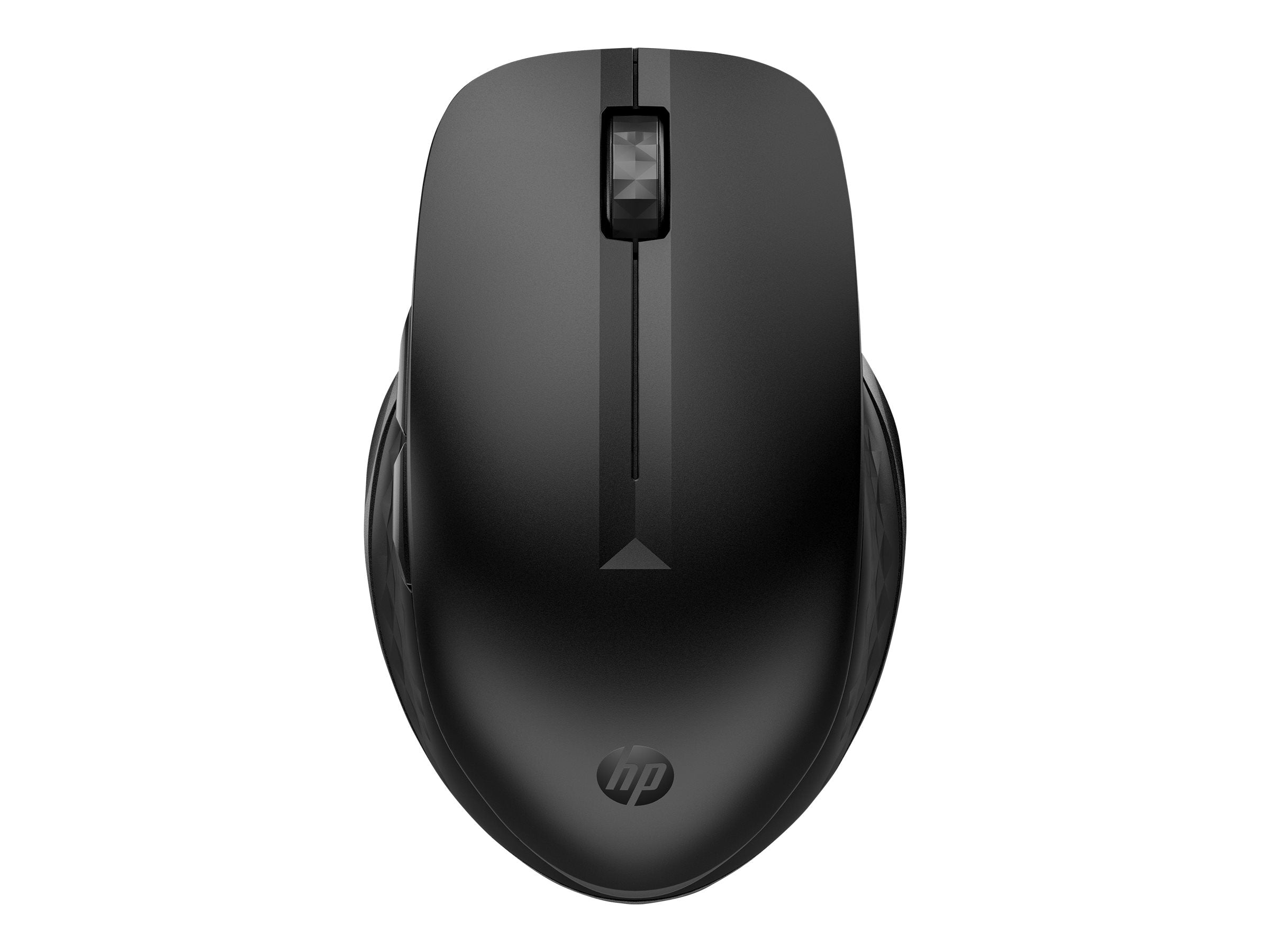HP 435 - Mouse - ergonomic - 5 buttons - wireless - Bluetooth, 2.4 GHz - Bluetooth USB adapter - jack black - for Elite Mobile 3B4Q5AA#ABA