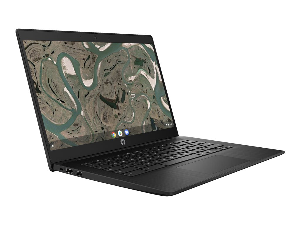 HP Chromebook 14 G7 - Intel Celeron - N4500 / up to 2.8 GHz - Chrome OS - UHD Graphics - 8 GB RAM - 32 GB eMMC - 14 1366 x 768 3V262UT#ABA