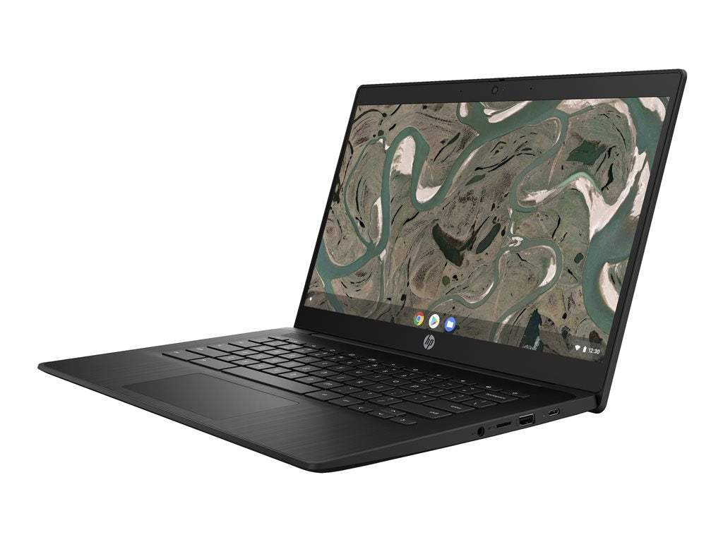 HP Chromebook 14 G7 - Intel Celeron - N4500 / up to 2.8 GHz - Chrome OS - UHD Graphics - 8 GB RAM - 32 GB eMMC - 14 1366 x 768 3V262UT#ABA