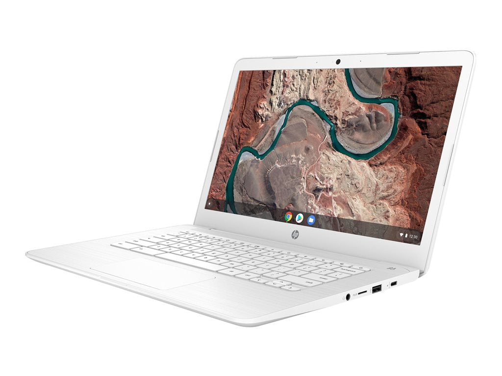 HP Chromebook 14-db0050nr - AMD A4 - 9120C / up to 2.4 GHz - Chrome OS - Radeon R4 - 4 GB RAM - 32 GB eMMC - 14 IPS 1920
