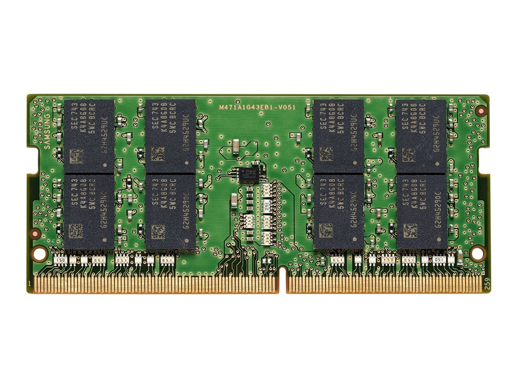 HP - DDR4 - module - 32 GB - SO-DIMM 260-pin - 3200 MHz / PC4-25600 - 1.2 V - for EliteBook 630 G10, 640 G10, 645 G10, 650 G10, 8C4Y0AA