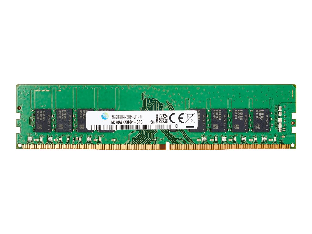 HP - DDR4 - module - 4 GB - DIMM 288-pin - 3200 MHz / PC4-25600 - 1.2 V - unbuffered - non-ECC - for HP 280 G4, 280 G5,