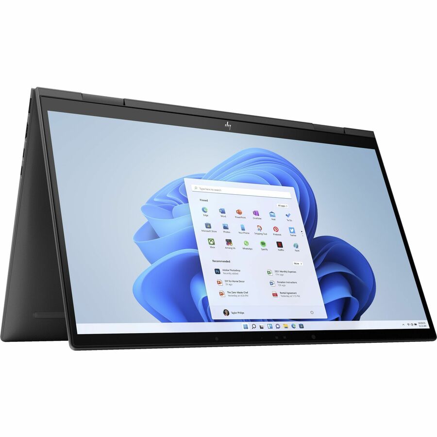 HP ENVY x360 15-ed1000 15-ey0013dx 15.6" Touchscreen 2 in 1 Notebook - Full HD - 1920 x 1080 - AMD Ryzen 5 5625U Hexa-core (6 Core) 2.30 GHz - 8 GB Total RAM - 256 GB SSD - Refurbished