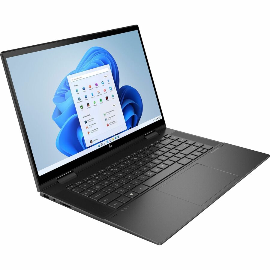 HP ENVY x360 15-ed1000 15-ey0013dx 15.6" Touchscreen 2 in 1 Notebook - Full HD - 1920 x 1080 - AMD Ryzen 5 5625U Hexa-core (6 Core) 2.30 GHz - 8 GB Total RAM - 256 GB SSD - Refurbished