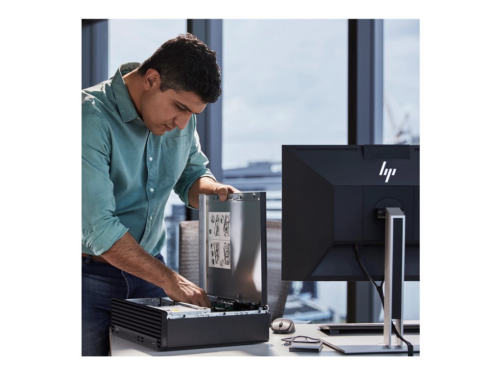 HP Elite 800 G9 - SFF Core i7 13700 / up to 5.2 GHz - RAM 16 GB - SSD 512 GB - NVMe, TLC - UHD Graphics 770 - Gigabit