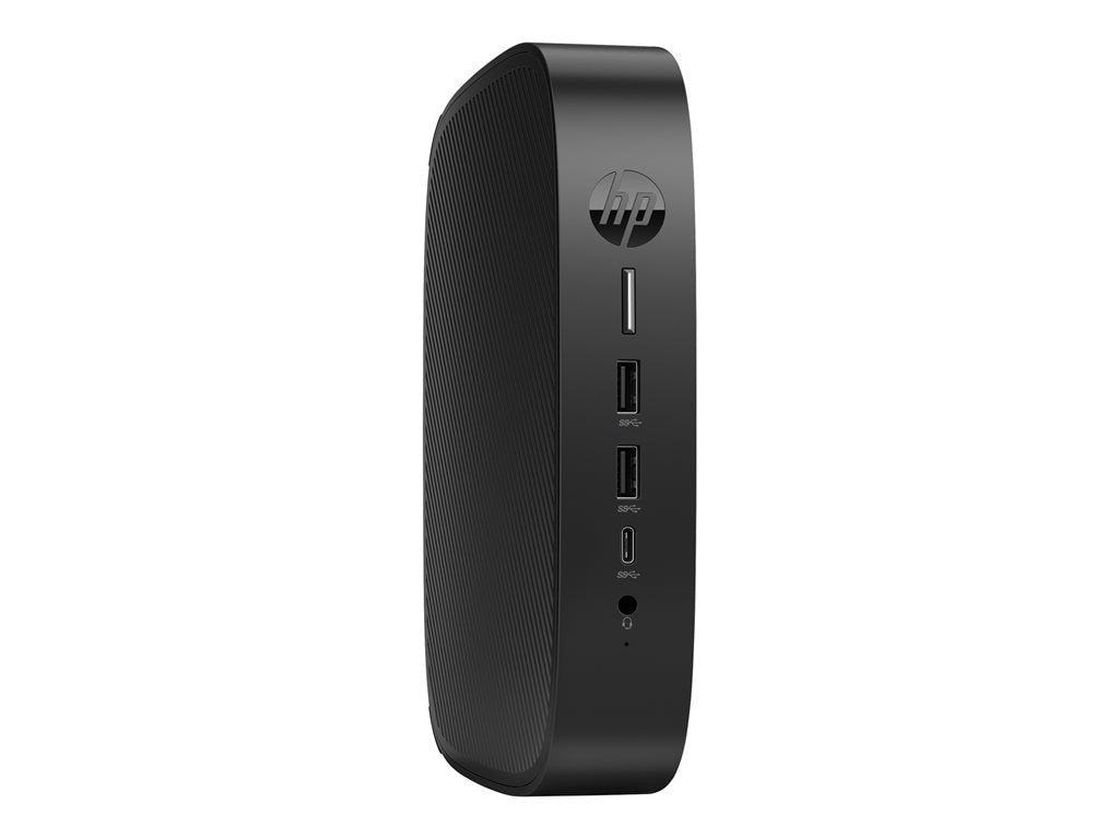 HP Elite t655 - Thin client - SFF 1 x Ryzen Embedded R2314 / up to 3.5 GHz - RAM 8 GB - flash 64 GB - eMMC - Radeon