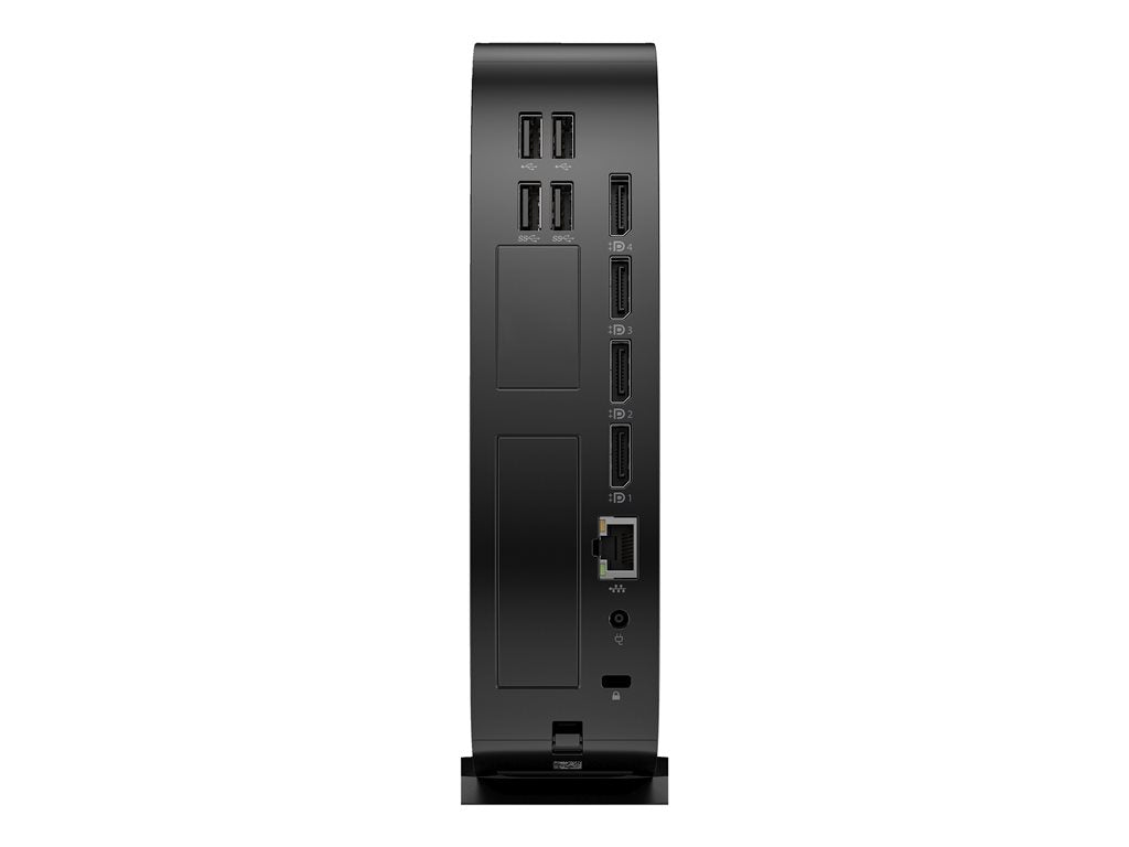 HP Elite t755 - Thin client - SFF 1 x Ryzen Embedded V2546 / up to 3.95 GHz - RAM 8 GB - SSD 256 GB - NVMe - Radeon