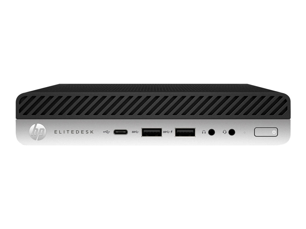 HP EliteDesk 800 G3 - Mini desktop no CPU up to - RAM 0 GB - no HDD - no graphics - Gigabit Ethernet - no OS - monitor: