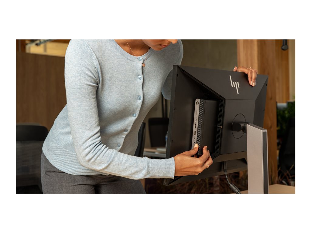HP EliteDesk 800 G5 - Mini desktop - Core i7 9700T / up to 4.3 GHz - vPro - RAM 32 GB - SSD 1 TB - NVMe - UHD Graphics