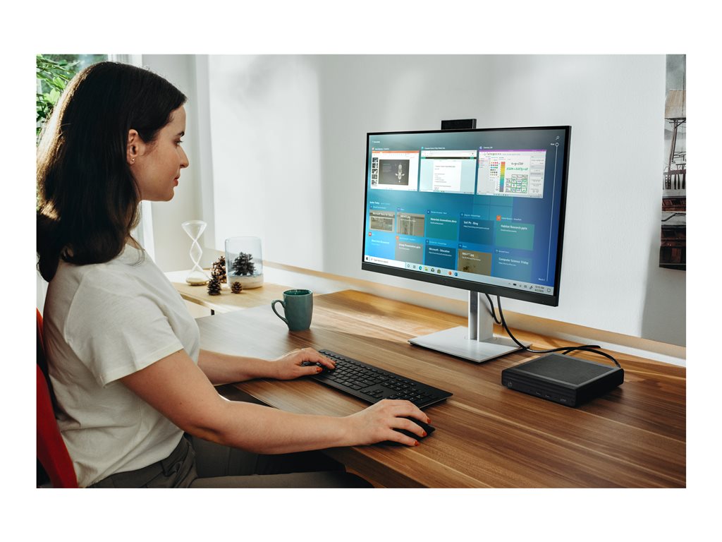 HP EliteDesk 800 G6 - Mini desktop - Core i5 10500 / up to 4.5 GHz - vPro - RAM 16 GB - SSD 256 GB - NVMe, TLC - UHD