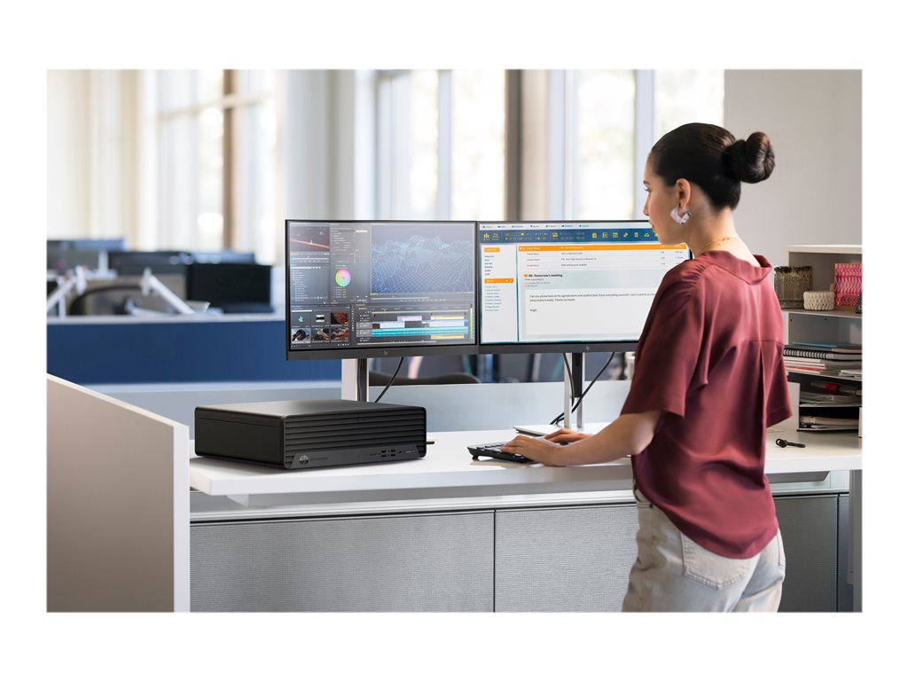 HP EliteDesk 800 G6 - SFF - Core i7 10700 / up to 4.8 GHz - vPro - RAM 16 GB - SSD 512 GB - NVMe, TLC - UHD Graphics 630