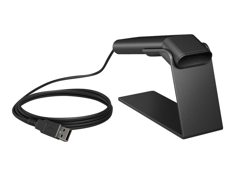 HP ElitePOS 2D - Barcode scanner - handheld - 2D imager - 30 frames / sec - decoded - USB - CTO