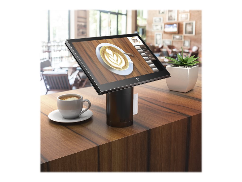 HP Engage One 143 - All-in-one - 1 x Core i3 7100U / 2.4 GHz - RAM 4 GB - SSD 128 GB - NVMe, TLC - HD Graphics 620 -