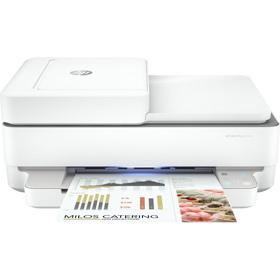 HP Envy 6400 6455e Inkjet Multifunction Printer-Color-Copier/Mobile Fax/Scanner-4800x1200 223R1A#B1H