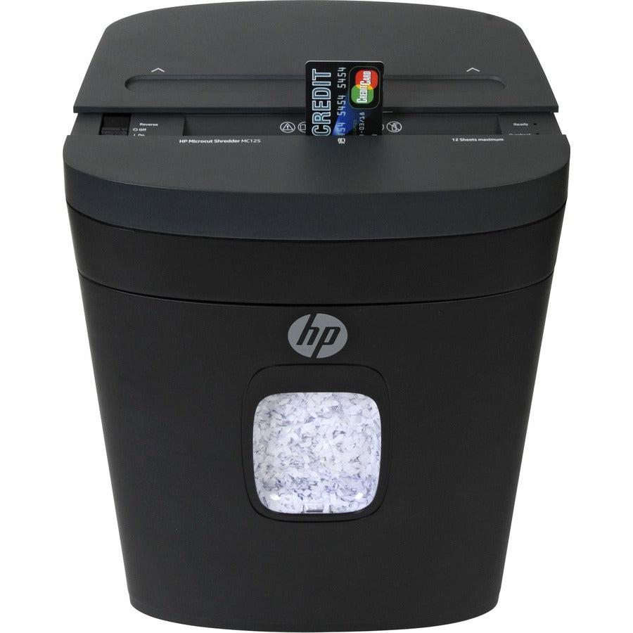 HP MC125 12 Sheet Microcut Shredder
