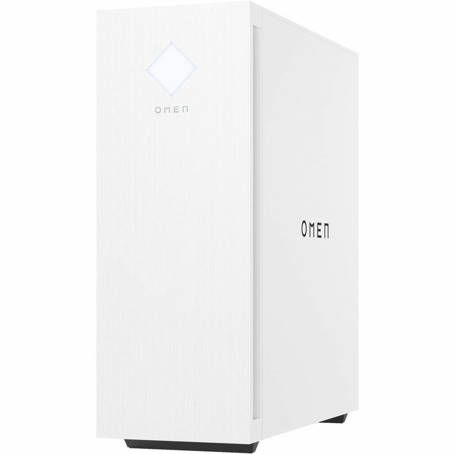 HP OMEN 25L GT15-0000a GT15-0258z Gaming Desktop Computer - AMD Ryzen 7 5700G Octa-core (8 Core) - 16 GB RAM DDR4 SDRAM - 1 TB HDD - 512 GB M.2 PCI Express NVMe SSD - Tower - Snow White - Refurbished