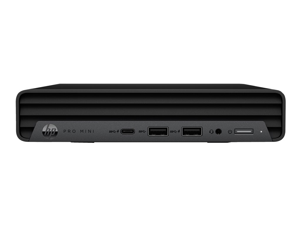 HP Pro 400 G9 - Mini Core i3 13100T / up to 4.2 GHz - RAM 8 GB - SSD 256 GB - NVMe - UHD Graphics 730 - Gigabit Ethernet