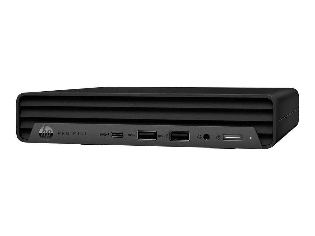 HP Pro 400 G9 - Mini Core i3 13100T / up to 4.2 GHz - RAM 8 GB - SSD 256 GB - NVMe - UHD Graphics 730 - Gigabit Ethernet