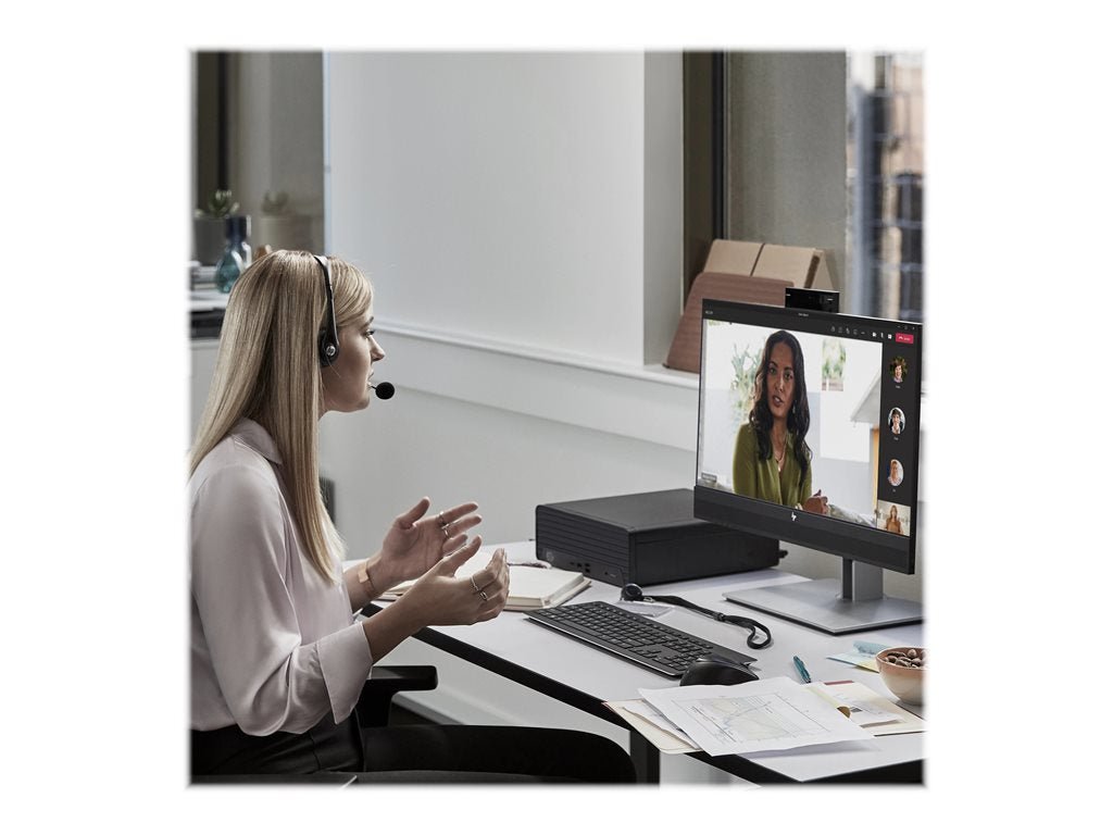 HP Pro 400 G9 - SFF Core i7 12700 / up to 4.9 GHz - RAM 8 GB - SSD 512 GB - NVMe, TLC - UHD Graphics 770 - Gigabit