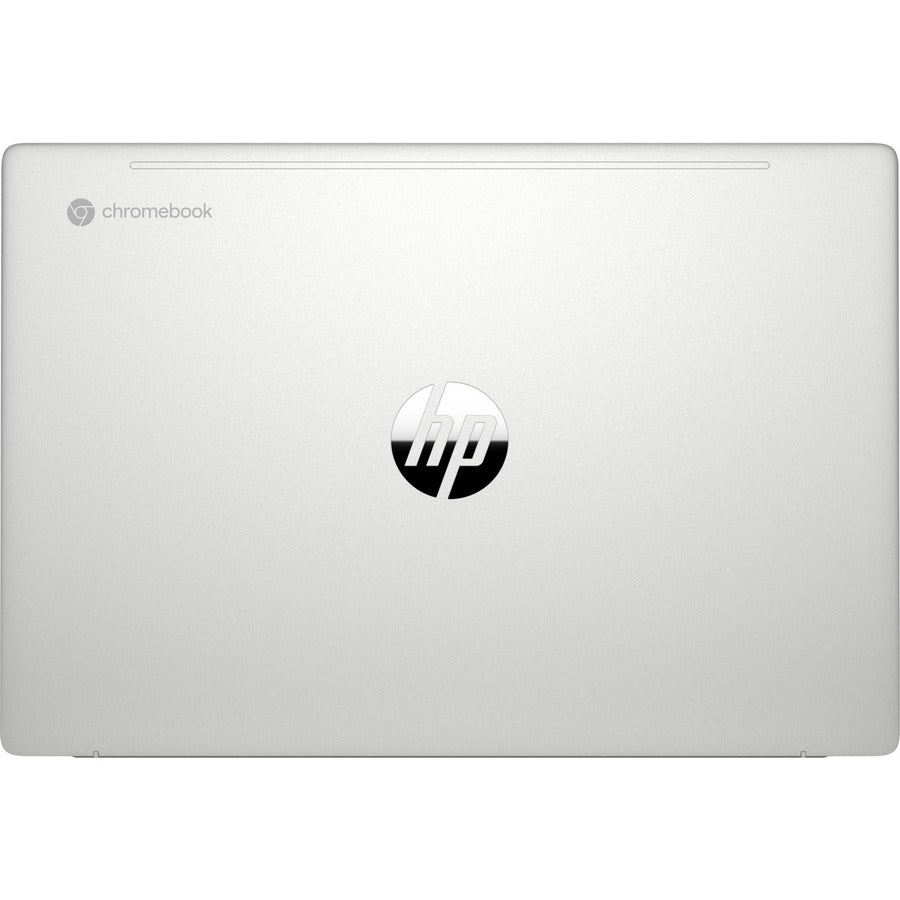 HP Pro c640 14" Chromebook - HD - 1366 x 768 - Intel Core i3 11th Gen i3-1115G4 Dual-core (2 Core) 3 GHz - 8 GB Total RAM - 8 GB On-board Memory - 128 GB SSD - Pike Silver Aluminum - Refurbished