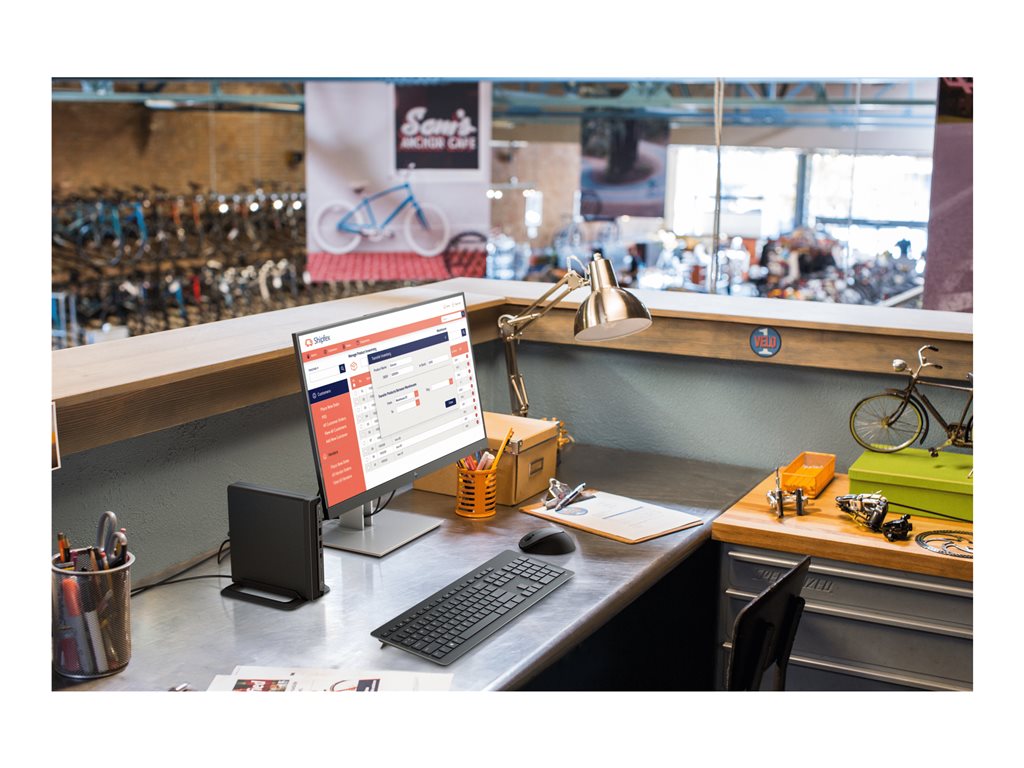 HP ProDesk 405 G6 - Mini desktop - no CPU up to - RAM 0 GB - no HDD - no graphics - Gigabit Ethernet - no OS - monitor: